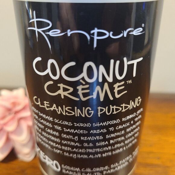 Renpure Coconut Creme CLEANSING PUDDING 16 oz New Discontinued Multiple Avail - Picture 3 of 11
